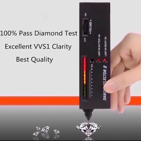 🔥925 Silver 2CT Brilliant Cut Round Moissanite Diamond men Ring Size 10.5 - Picture 4 of 8